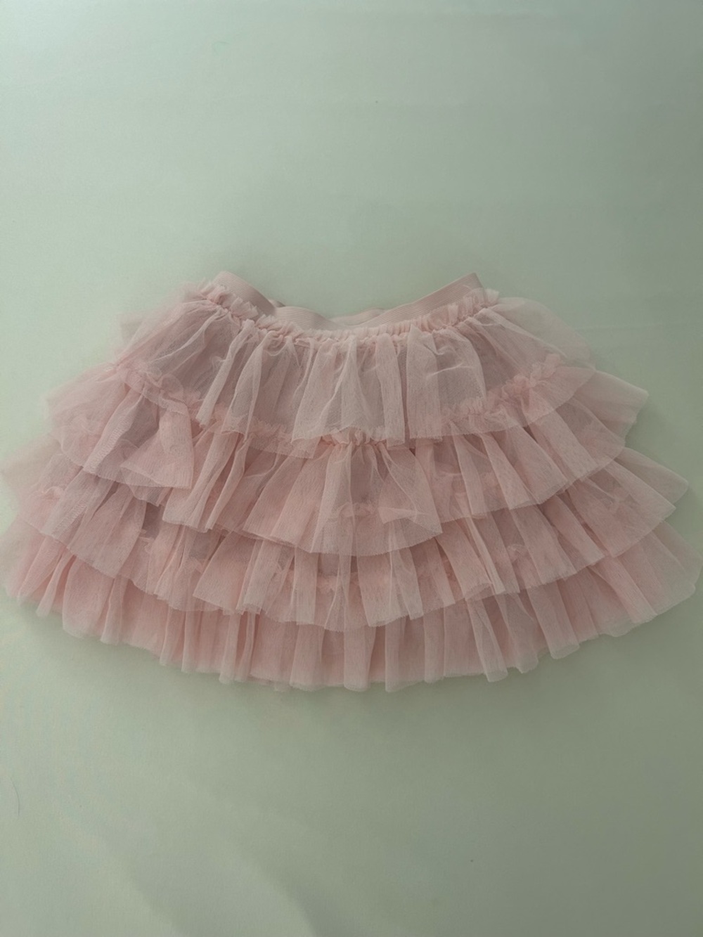 Pink Tiered Skirt